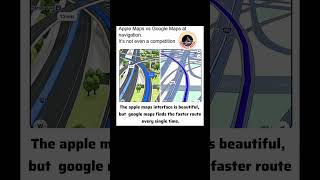 apple maps vs google maps at navigation meme #funnymeme #newmemes #memes #funnymemes