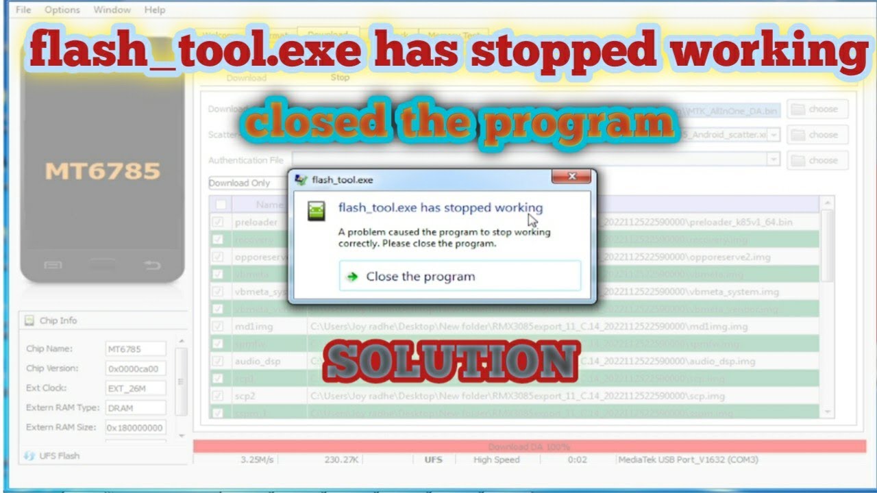 realme 8 flashing ?error sp flash tool Raghumobilesolution YouTube