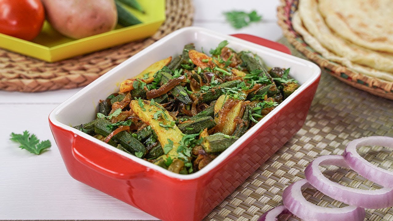 Aloo Bhindi Recipe By SooperChef