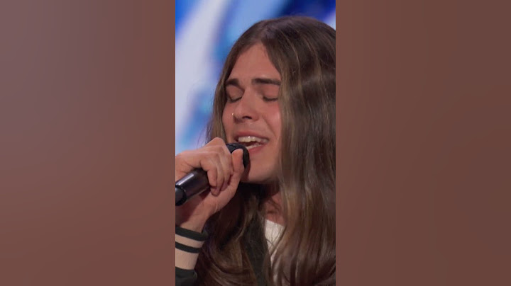 His voice is next level 🤩✨