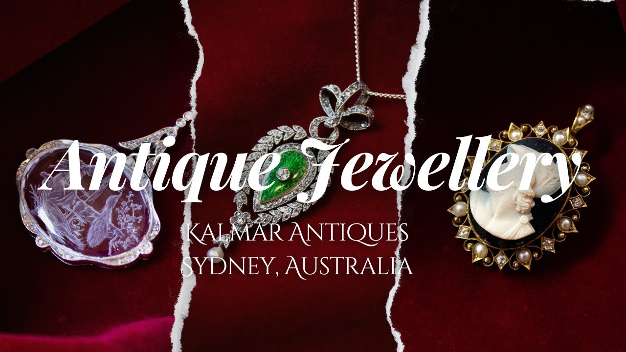 Kalmar Antiques in Sydney on Antiques Downunder, Australia Season 2 - Antique Jewellery