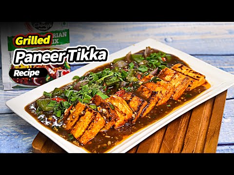 Grilled Paneer Tikka with Ching's Secret Manchurian Masala | Chef Harpal Singh
