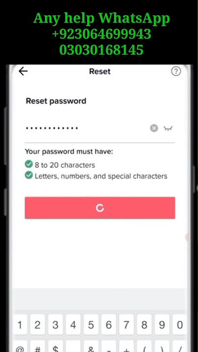 How to reset password tiktok account | couldn't reset password tiktok #resetpassword #tiktok2step