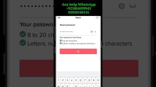 How to reset password tiktok account | couldn't reset password tiktok #resetpassword #tiktok2step