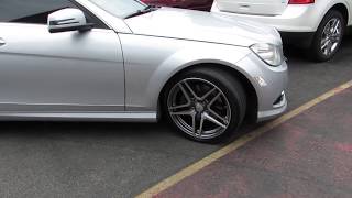 2010 MERCEDES C350 WITH CUSTOM 18 INCH AMG RIMS & TIRES