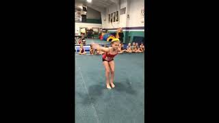 Back tuck contest at Barron Gymnastics' GFA Camp.