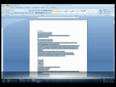 LECCION 16: RESUMEN AUTOMATICO CON WORD SOLO PARA WORD 2007