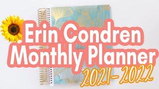 Erin Condren Monthly Planner Review 2021-2022 @Almostpractical