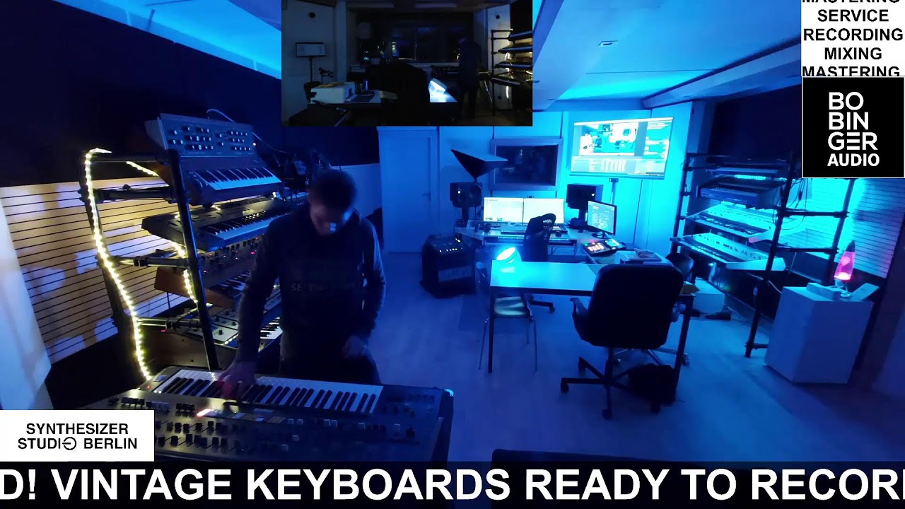 Analog Ambient Adventures with Jupiter 8/6/4 CS-80 /Prophet 5 /OBX/Minimoog/MS-20