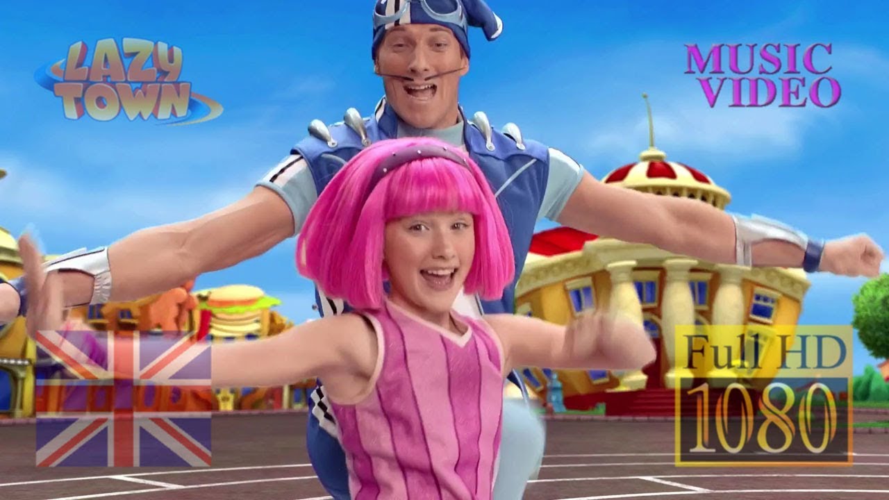 Lazytown Bing Bang S01e01 Music Video Full Hd 1080p Youtube 