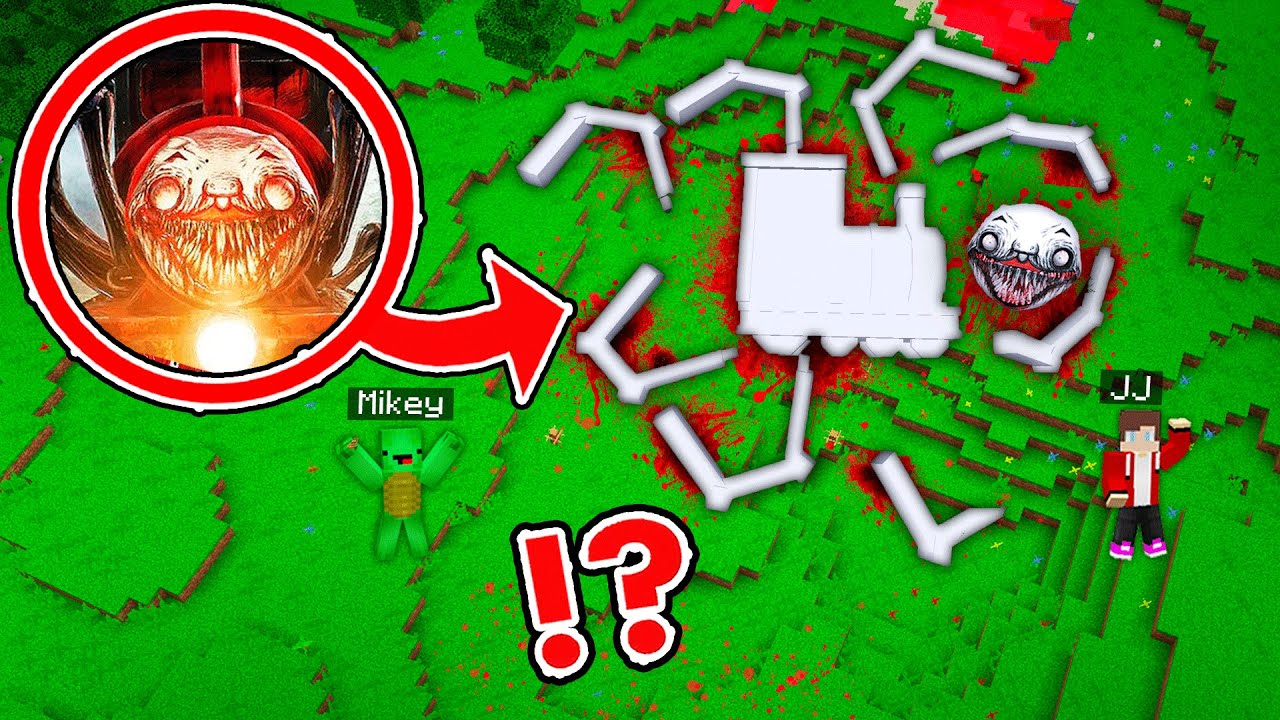 MAIZEN: JJ и Mikey нашли Choo Charles Skeleton Story - Minecraft Animation JJ & Mikey