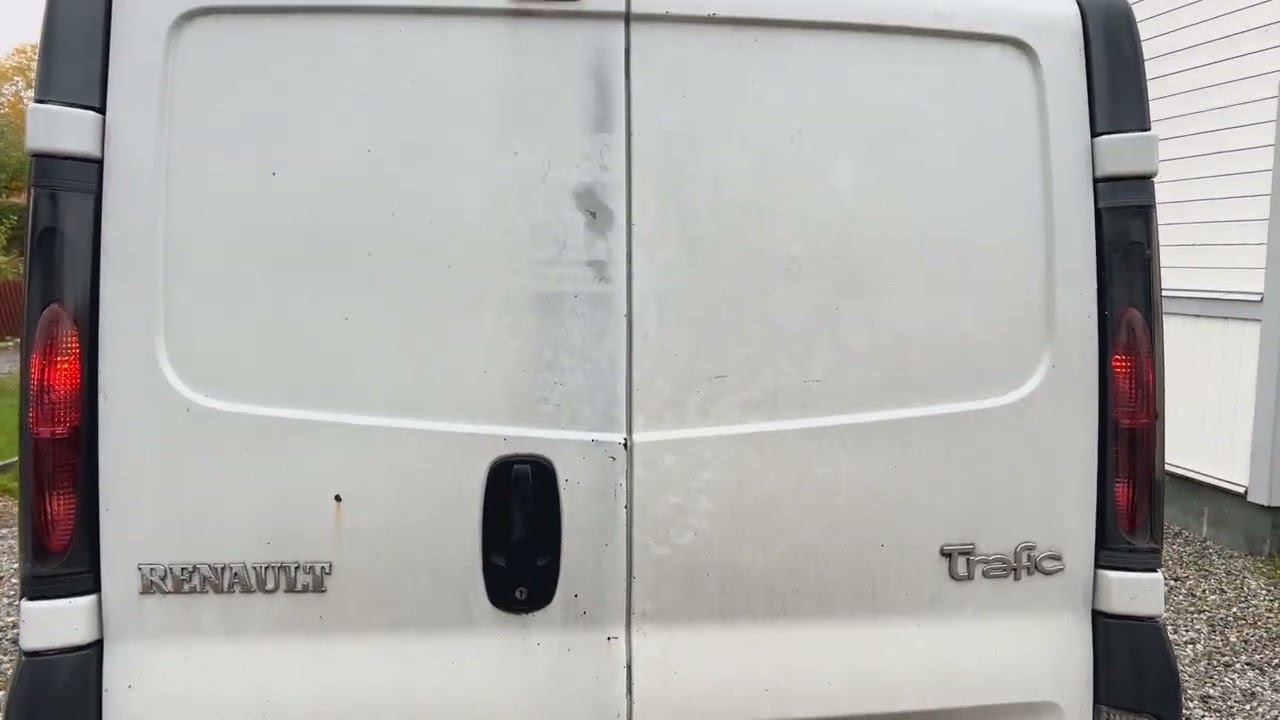 Skåpbil RENAULT TRAFIC DCi 80 FLBBA5