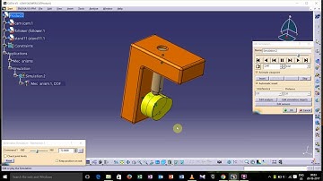 cam and follower (animation) in catia