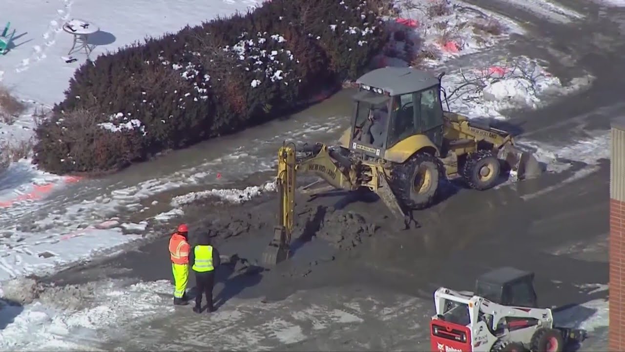 Water main break issue resolved in Dixmoor, affected schools to open Friday