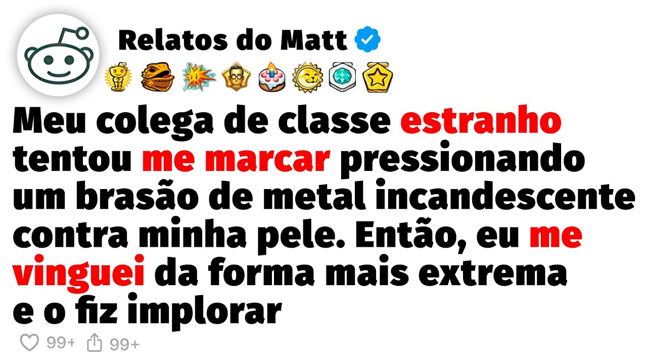 Meu colega de classe estranho tentou me marcar, então ME VINGUEI dele