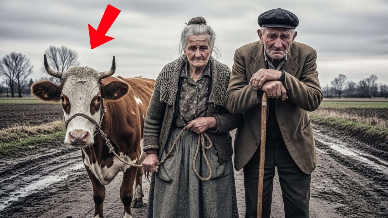 Hijos Abandonan A Sus Padres Ancianos Con Solo Una Vaca, Pero En El Camino Encuentran Un Lugar Que