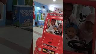 Brum brum brum mobil polisi #cutebaby #baby #cute #lucu #anak #mobilpolisi #shorts #viral #fyp