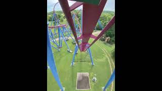 Banshee Kings Island Full POV Ride Experience | Oakley Meta Glasses (7 Inversions, 68 MPH) #coaster
