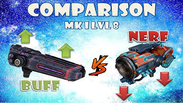 Corona after buff vs Havoc after nerf comparison test server war robots