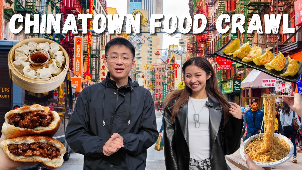 Trying the BEST FOODS in NYC Chinatown