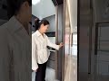 smart kitchen with slidingdoor, pocketdoor decoration