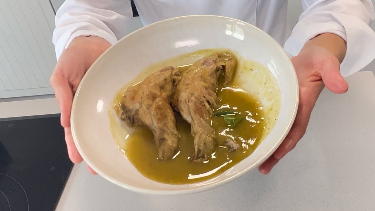 RECETA PALETILLAS DE CONEJO EN SALSA!! FÁCIL, RÁPIDO Y SALUDABLE - COCUISINE 4K