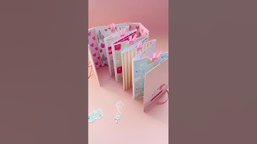 Álbum desplegable con la colección “Te quiero siempre” de Sami Garra 💖#scrapbooking #scrapbook