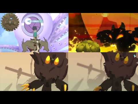 Wakfu Season 1-4 Intro Comparison