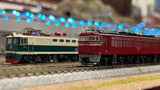 Nゲージ】中国国鉄6K型電気機関車、0系2000番台、EF210-300牽引1050レ