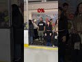 Ice Skating Level 1-100 ⛸️😱#iceskate #iceskating #beginner #pro