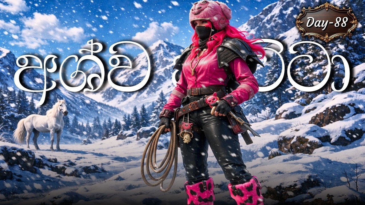 අශ්ව පැට්ටෙක් අල්ලමු අනේ... 😍🌸🤍🐎 Goldstone Country | REDM | Day 88 | Rose Amelia | 18+ #rose #rp