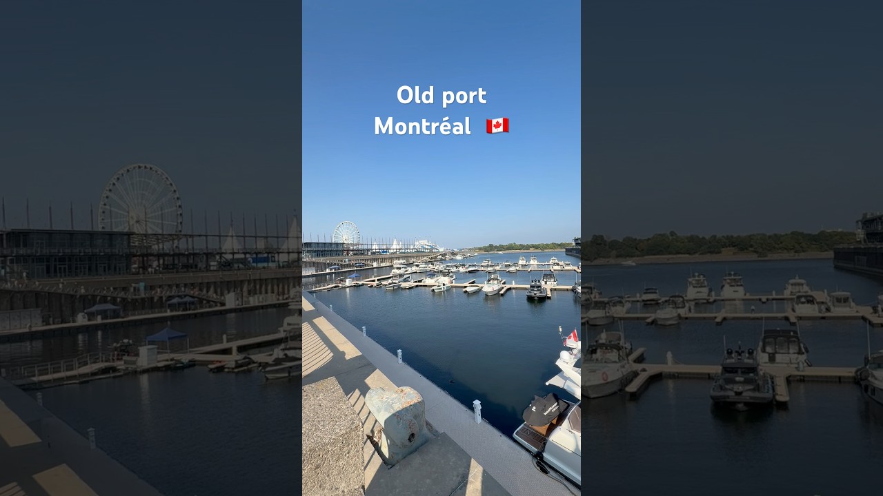 Old port Montreal Canada 