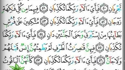 مصحف التجويد صفحة 533 إبراهيم الأخضر 🕋🕋