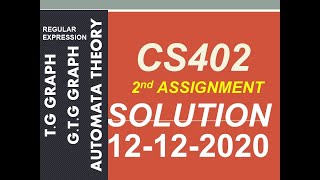 CS 402 ASSIGNMENT 2 SOLUTION 2020