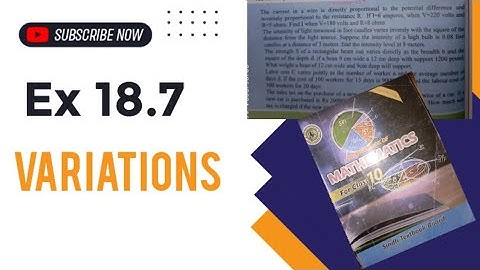 Exercise 18.7 Complete Class 10 #Sindh Board | Class X | Ex 18.7 | Equations | #newmathematicsbook