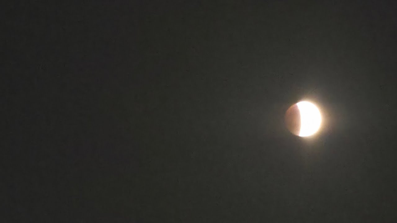 Mr Carter is live - Partial Lunar eclipse - YouTube