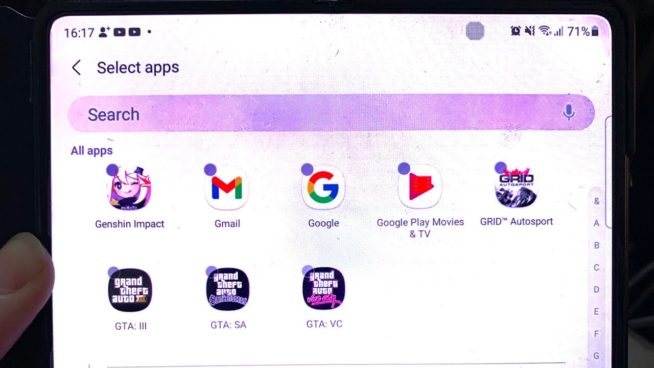 How To Hide Apps on Samsung Galaxy Z Fold 3 5G! - YouTube