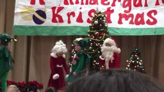 Brayden's kindergarten Christmas show 12/20/16  -pet 2