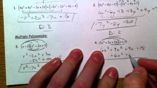 Famous Add, Subtract, and Multiply Polynomials Wealth