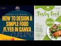 Canva Tutorial for Beginners - How to design a simple flyer in Canva