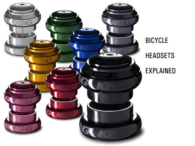 Types and sizes of bicycle headsets explained! 