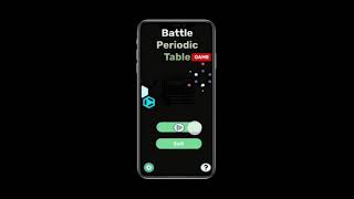 PROTOTYPE BATTLE PERIODIC TABLE GAME, Design by FIGMA screenshot 1