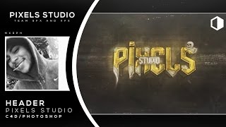 Speed Art Header Pixels Studio / Mxrph