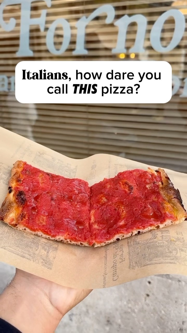 Italians, how dare you call this pizza?