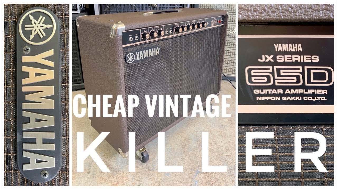 Can a 100 Bucks Vintage Yamaha Guitar Combo Sound like a PLEXI?