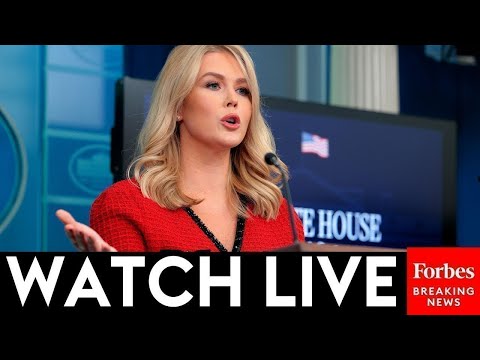 WATCH LIVE: Karoline Leavitt Holds White House Press Briefing On First Day Of Government Shutdown