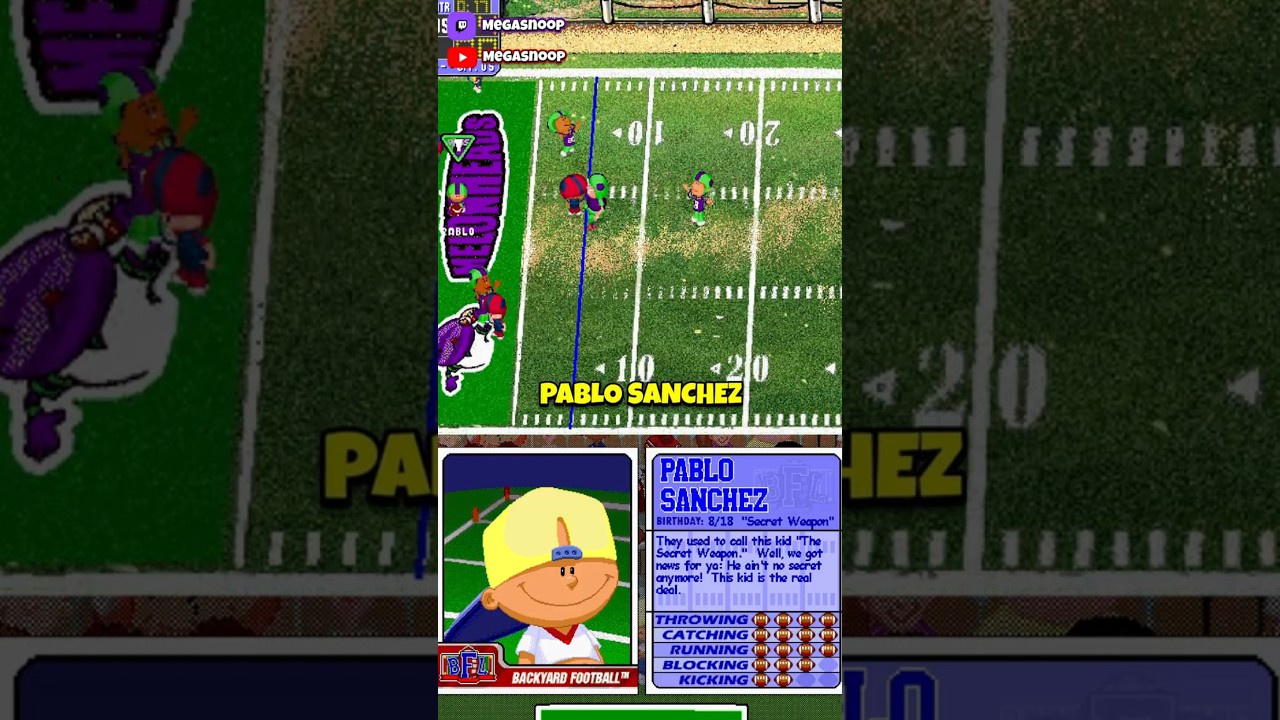 I Built the ULTIMATE Backyard Football Team 
