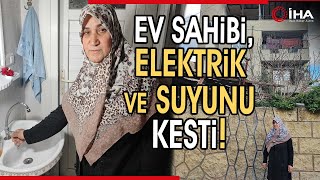 Evden Çıkmayan Kiracısının Elektrik Ve Su Aboneliğini İptal Ettirdi