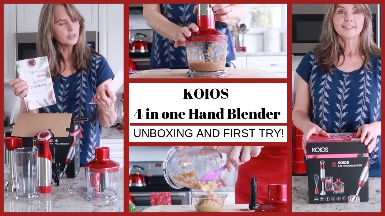 Unboxing and Review of KOIOS 500 Watt Immersion Blender