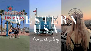 WESTERN USA TRIP | DENVER TO LAS VEGAS TO LOS ANGELES ⇢ summer 2018 travel vlog